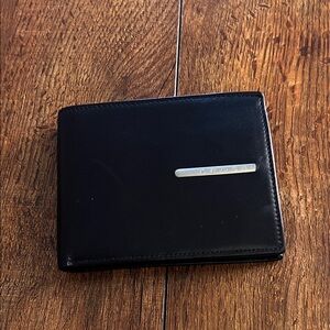 Black Leather Wallet